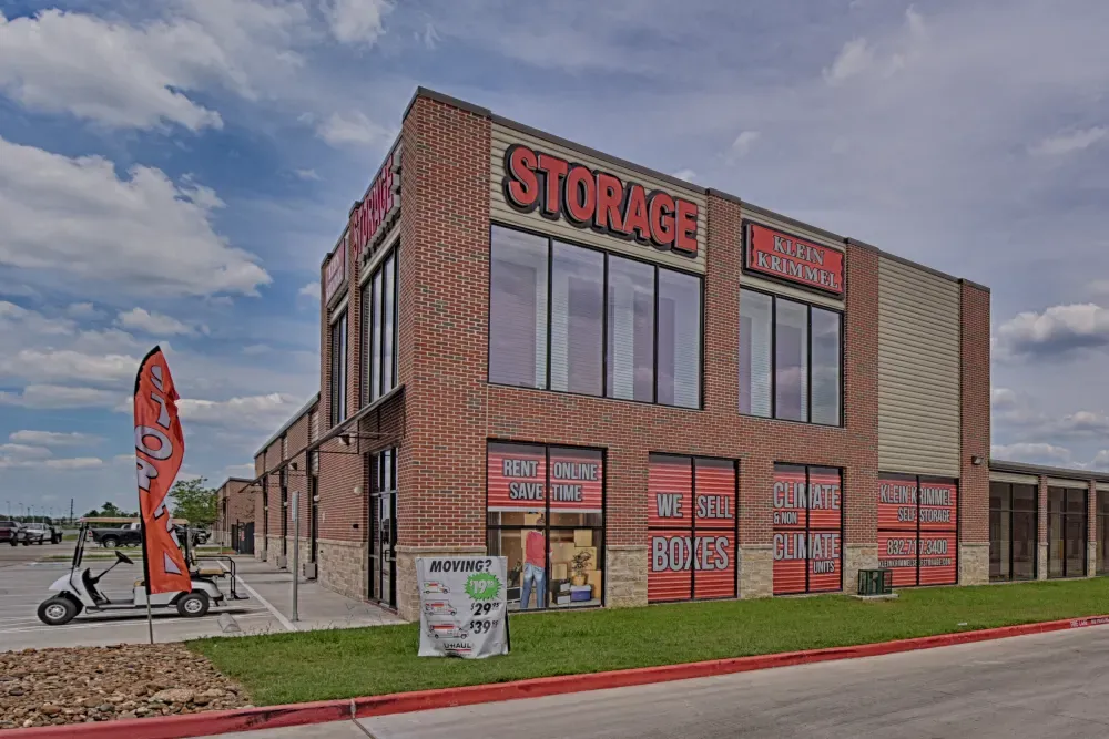 Klein Krimmel Self Storage facility exterior.