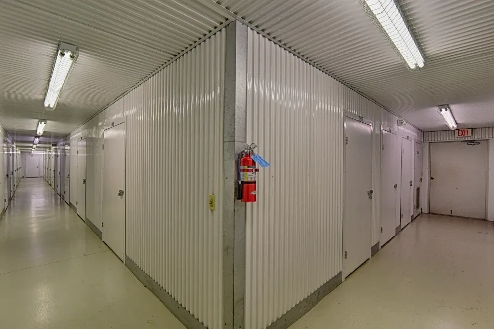 Outdoor storage with drive-up access at Lakewood Mini Storage.