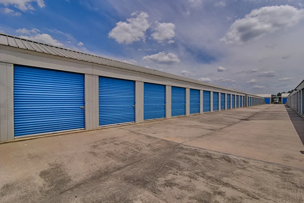 Outdoor storage with drive-up access at My Storage.