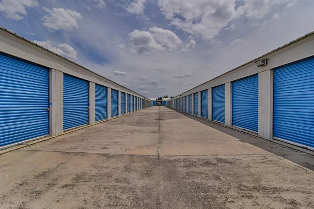 Outdoor storage with drive-up access at My Storage.