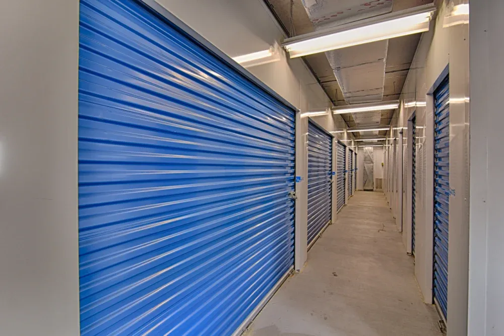 Indoor, climate-controlled storage units at My Storage.