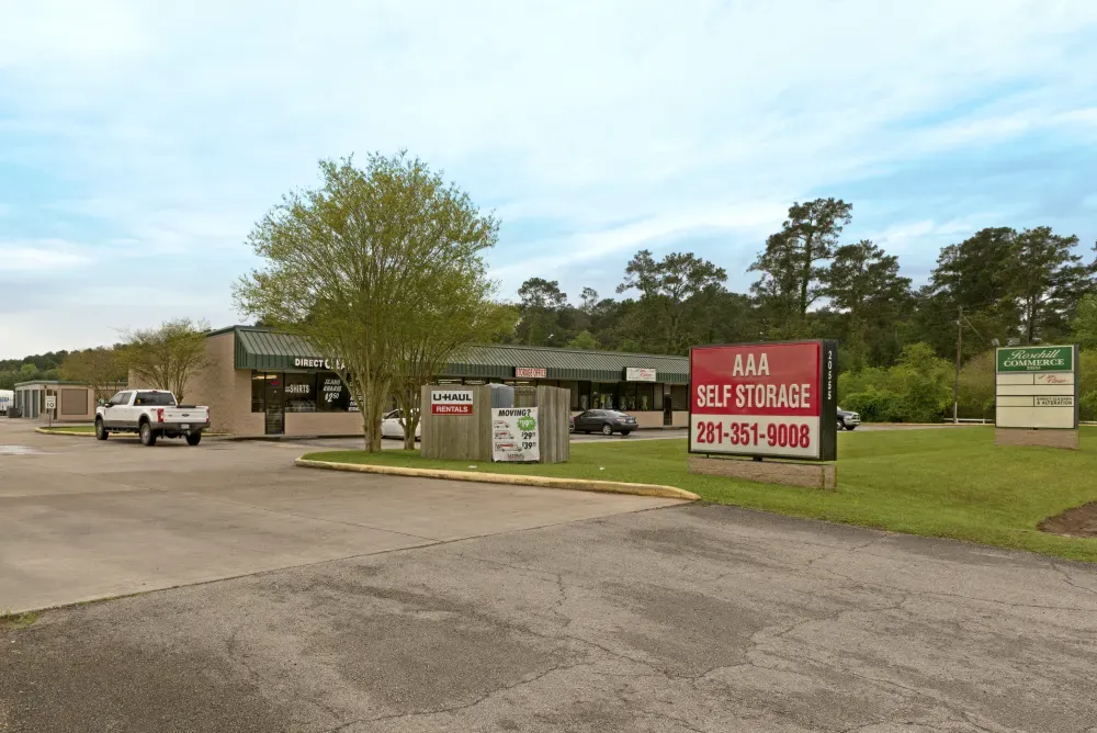 AAA Self Storage from street view.