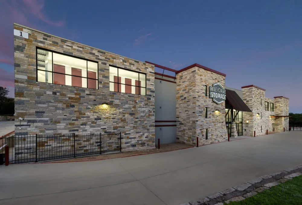 Exterior of Bee Cave Storage facility.