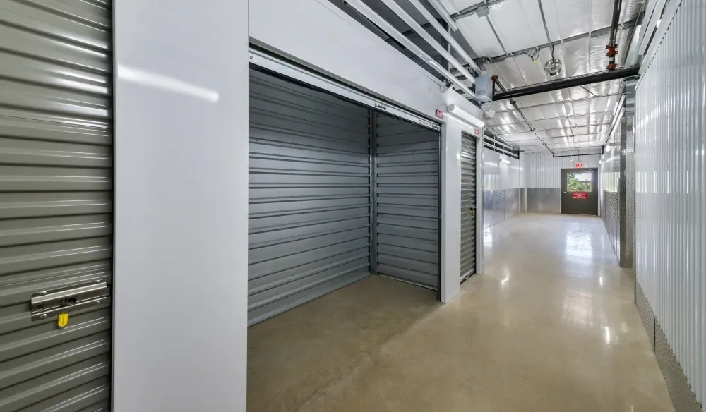 Opened small and medium climate-controlled storage units at Bergstrom Storage.