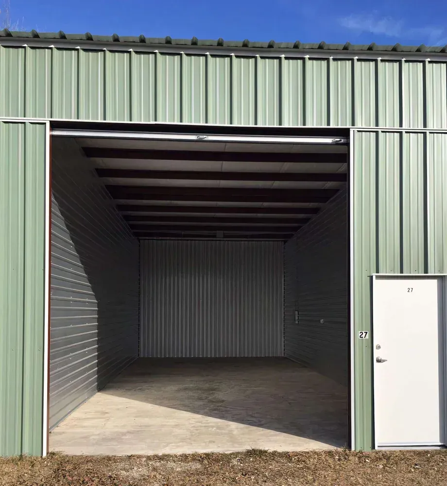 Storage unit interior