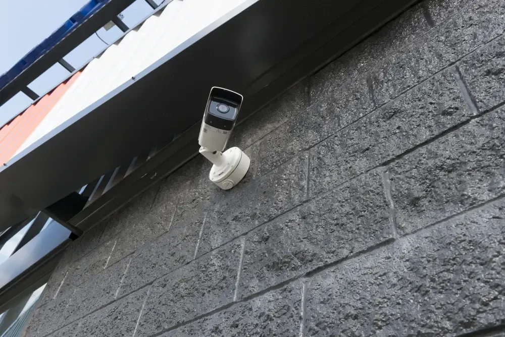 Security camera at EaDo Storage.