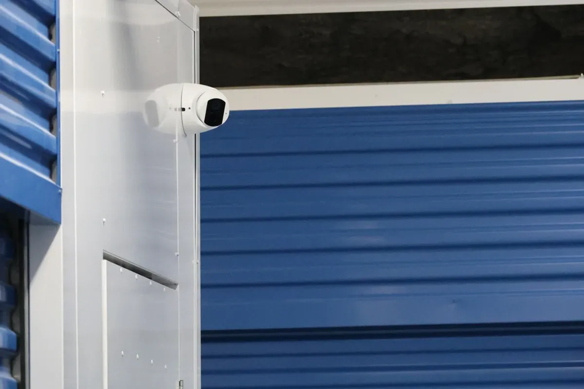 interior security camera at Lockhart Self Storage