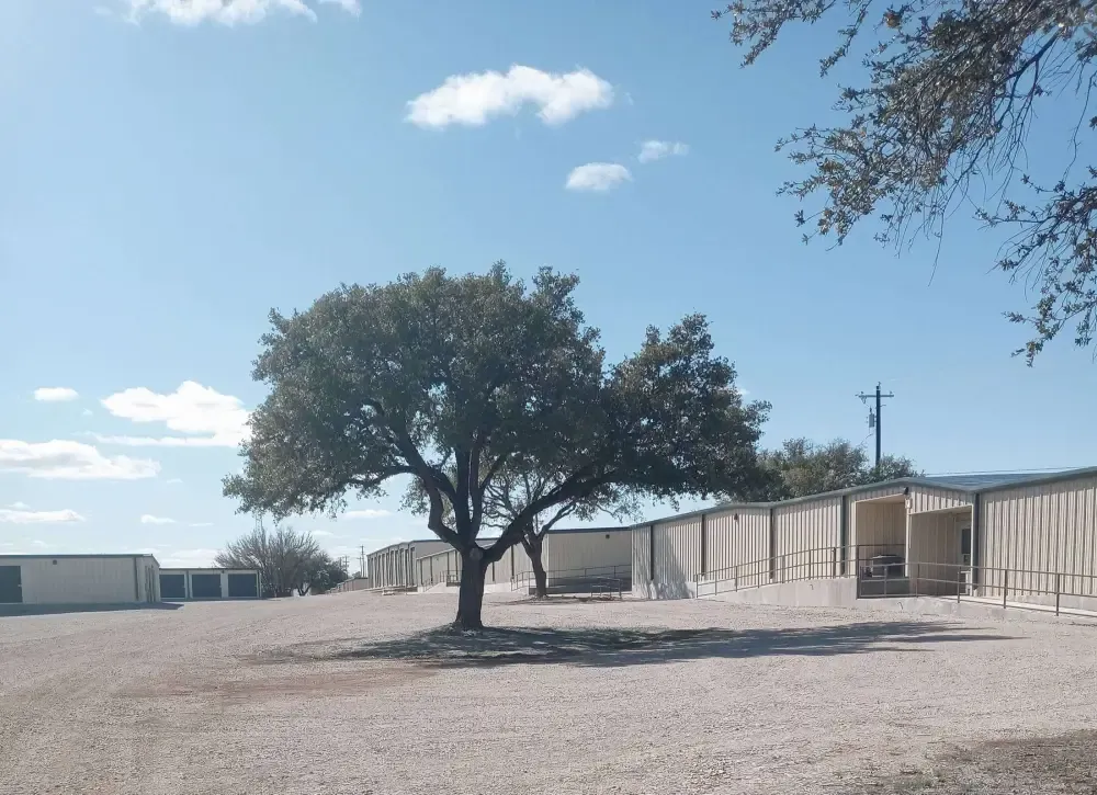 Storage buildings at Lake Area Storage.