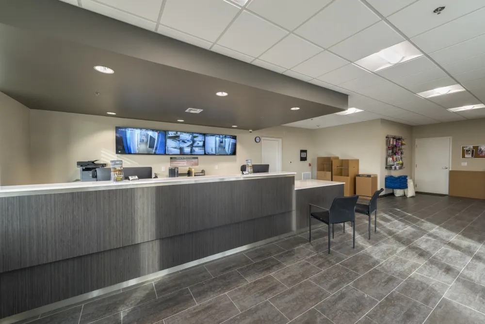 Lakeline Storage front office.