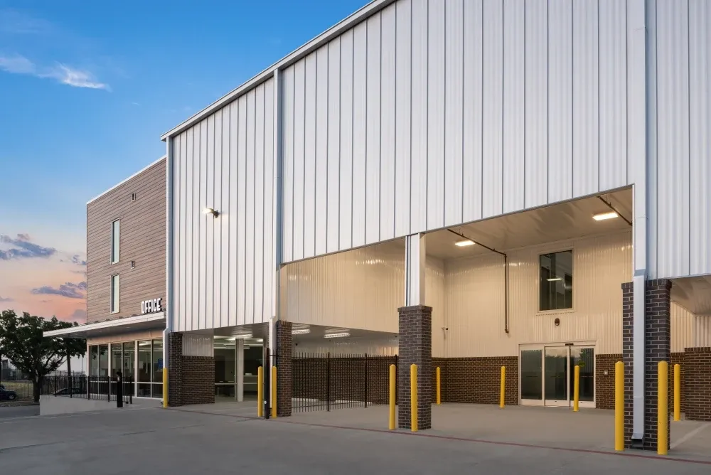 Northgate Storage facility with loading area.