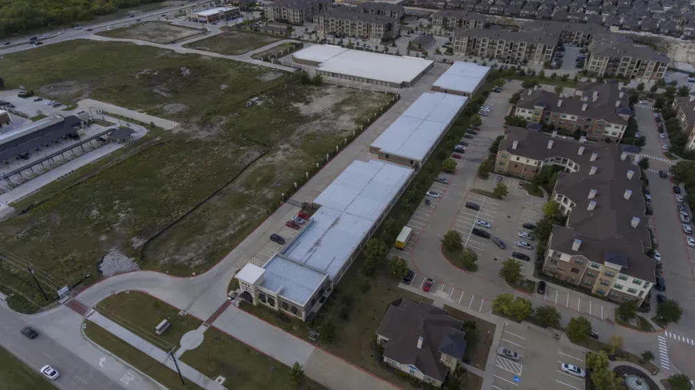 Aerial view of Storage Center