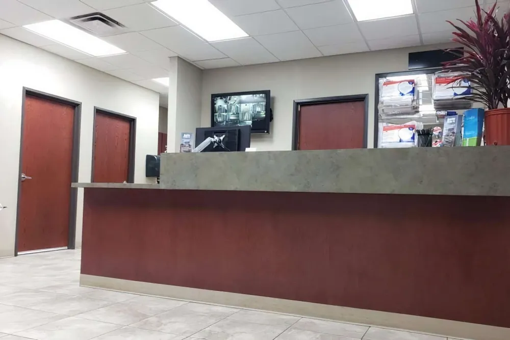 Facility rental office at Another Attic Self-Storage.