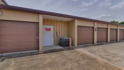 Outdoor storage with drive-up access at Lakewood Mini Storage.