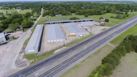 Skyview of AAA Self Storage.