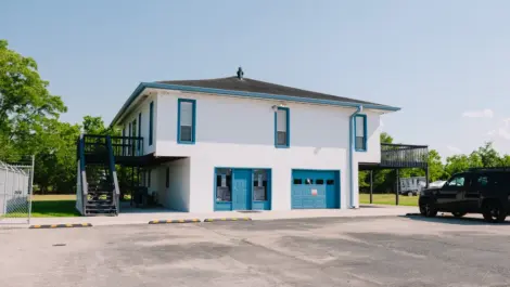 Facility office near Safe Harbor Storage.